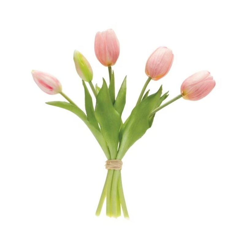 10.5"H Plastic Tulip Bundle