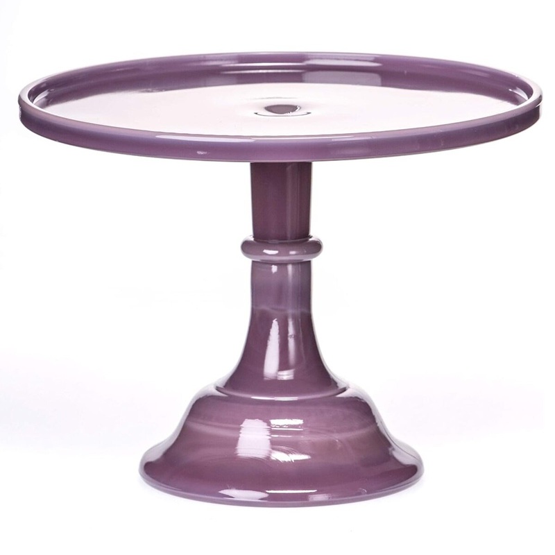 10" Eggplant Cake Stand