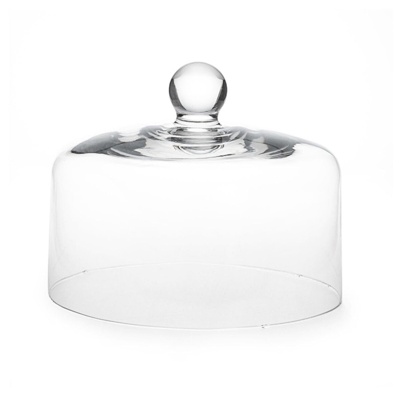 10" Glass Dome For Cake Stand