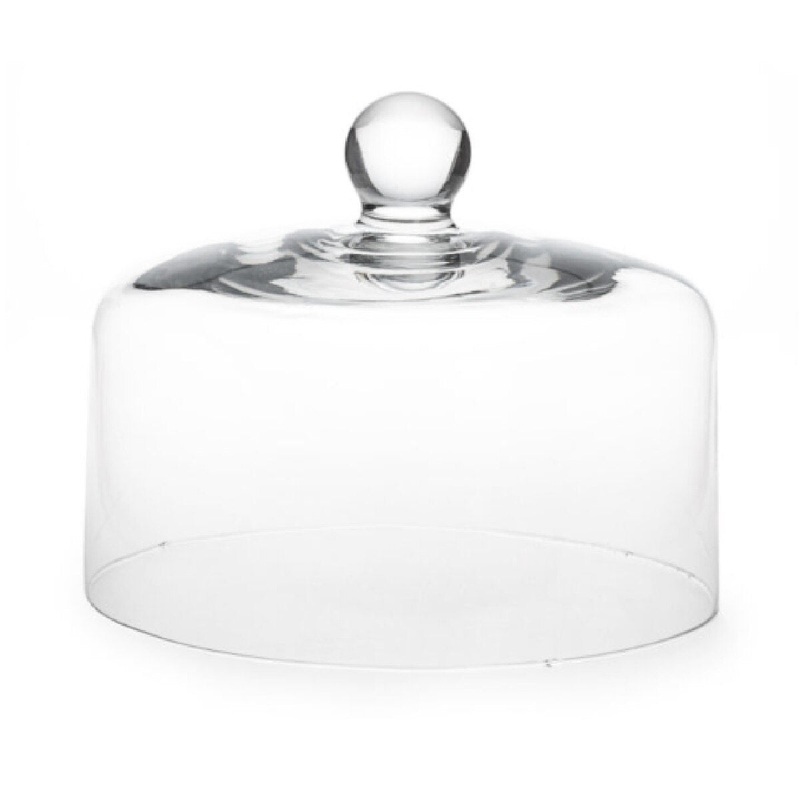 12" Glass Dome For Cake Stand