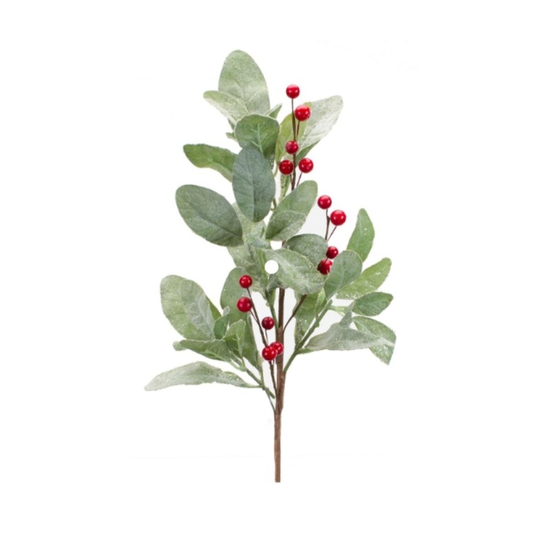 18.5" Mistletoe Spray w/Berries