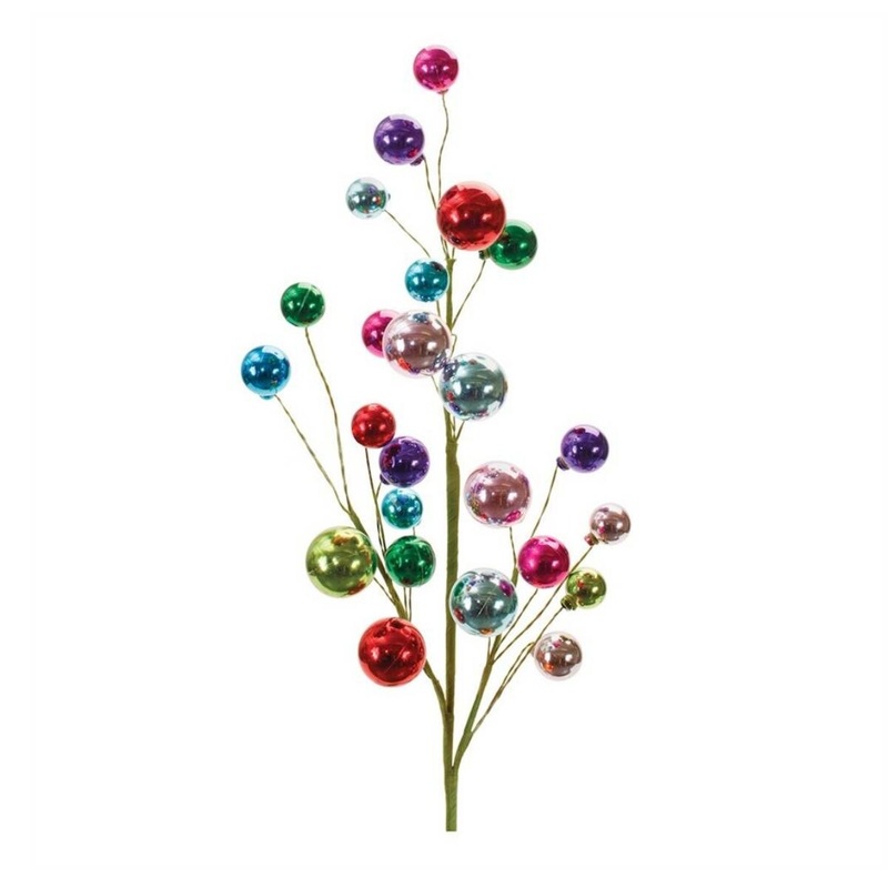 31" Plastic Ornament Spray
