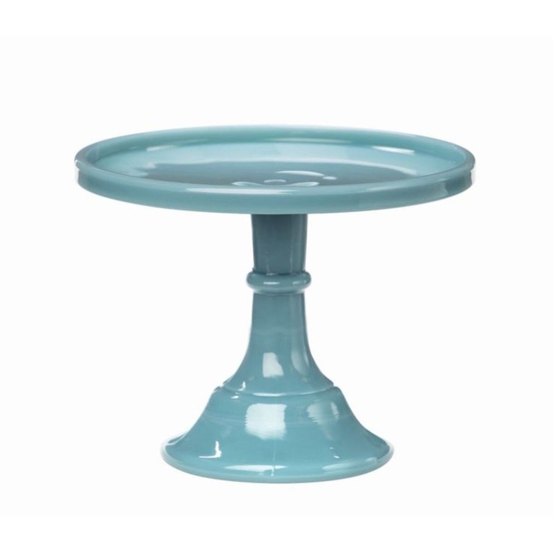 9" Georgia Blue Cake Stand