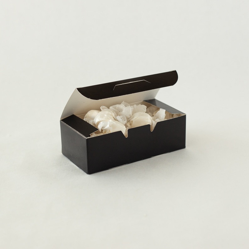 Candy Box 1/2# 1-piece Black - 25 Ct