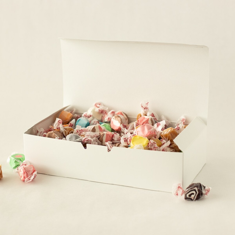Candy Box 2# 1-piece White - 10 Ct