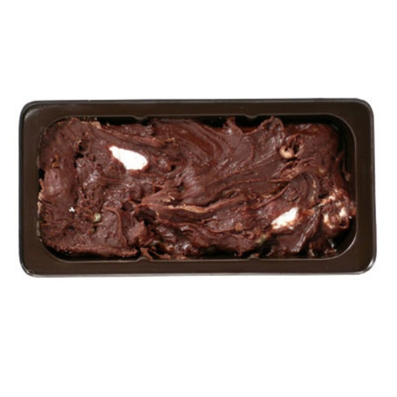 Candy Box Insert Plastic 1 lb. Brown - 25 Ct.