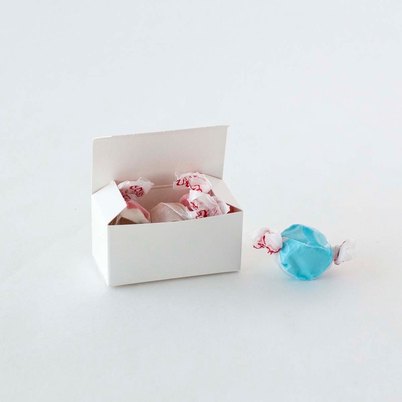 Candy Box Mini White 1-piece - 25 ct.
