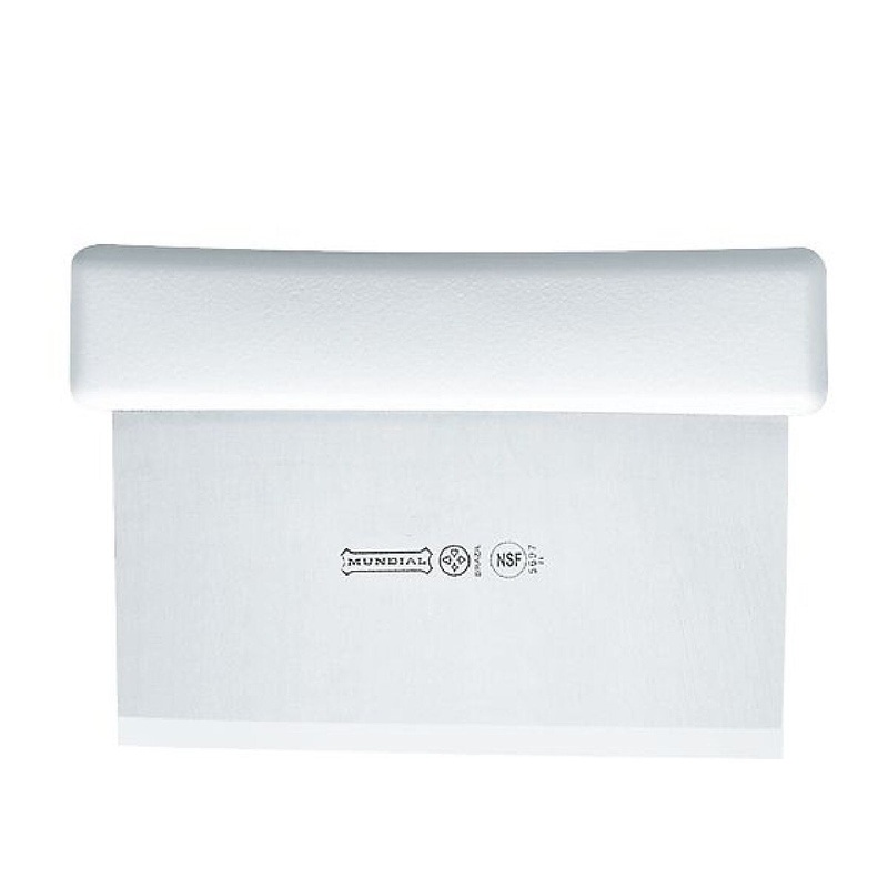 6"x3" White Handle Turner