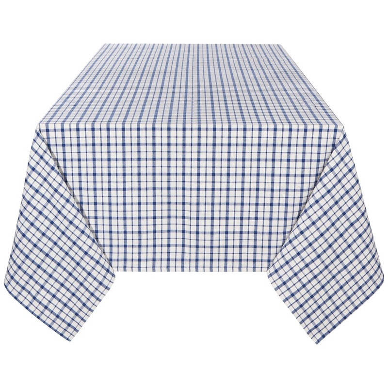 120" x 60" Second Spin Belle Plaid Tablecloth
