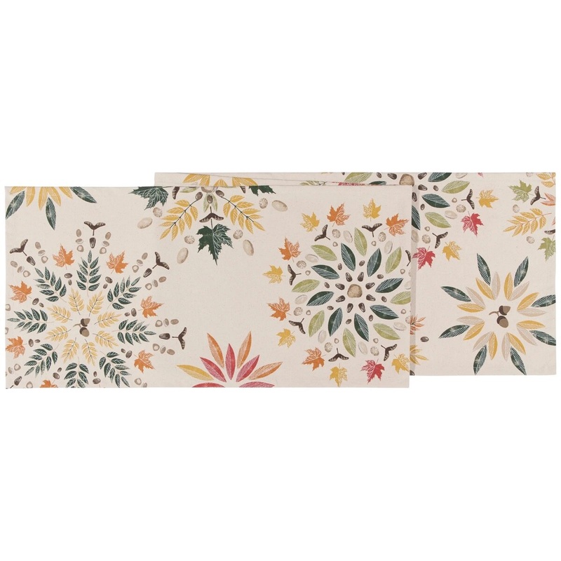 72" Fall Foliage Table Runner