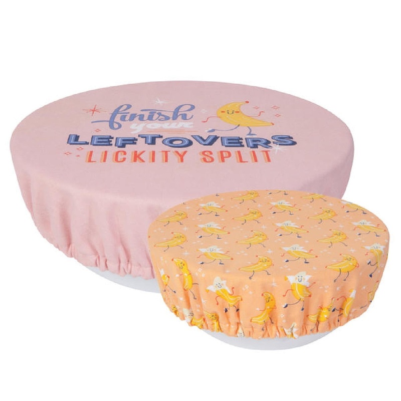 Bowl Cover - Cheeky Bananas - Set Of 2 (dis)
