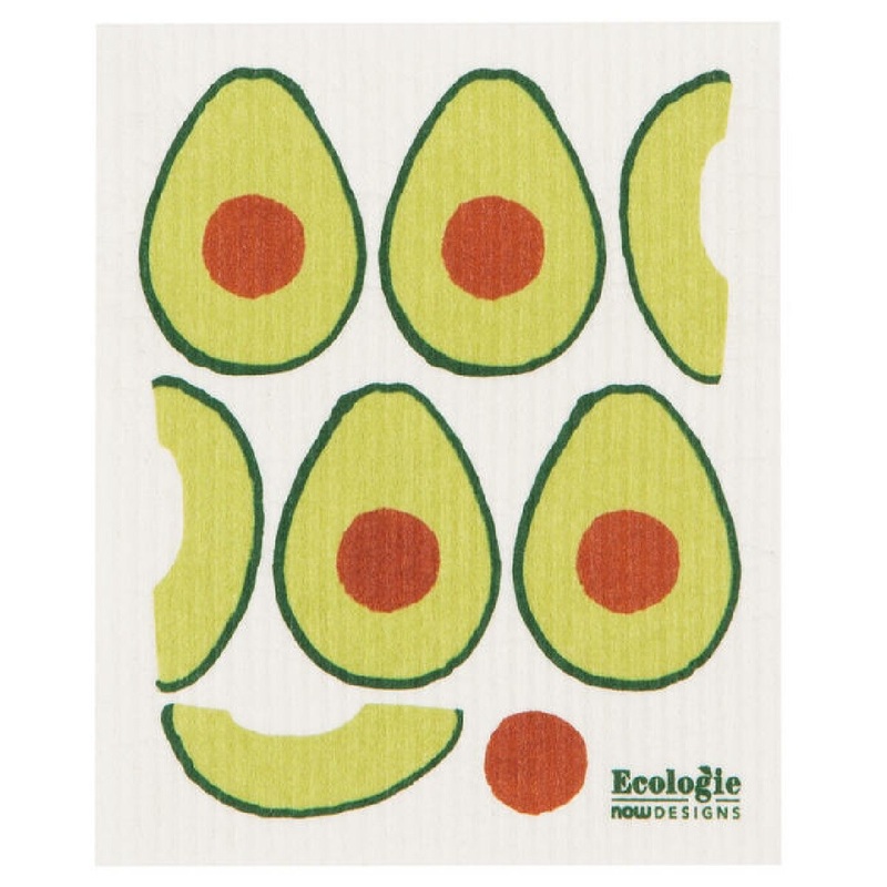 Swedish Dish Cloth - Avocados