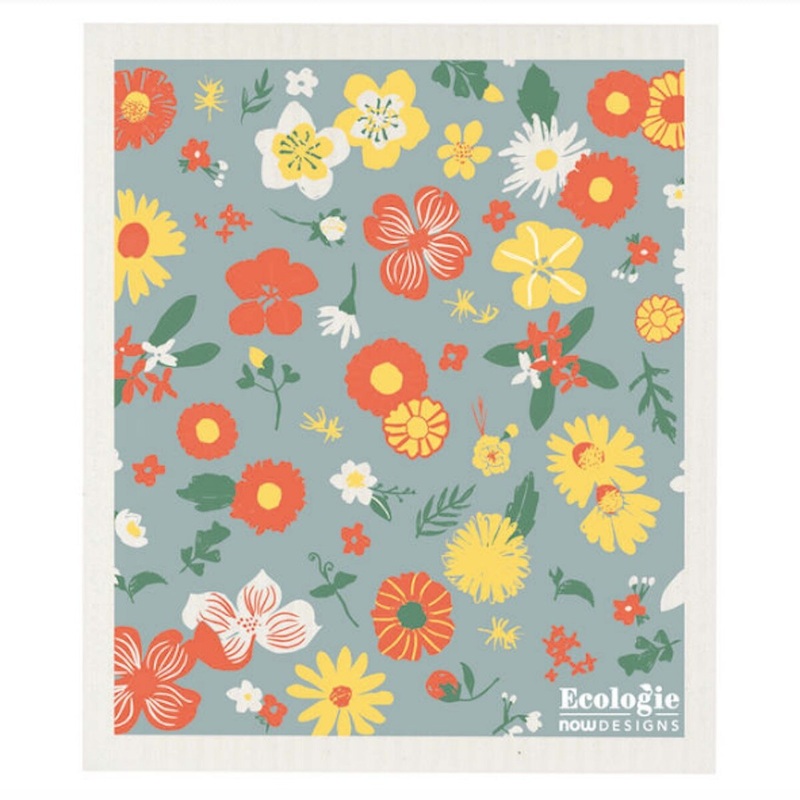 Swedish Dish Cloth - Flowers of the Month