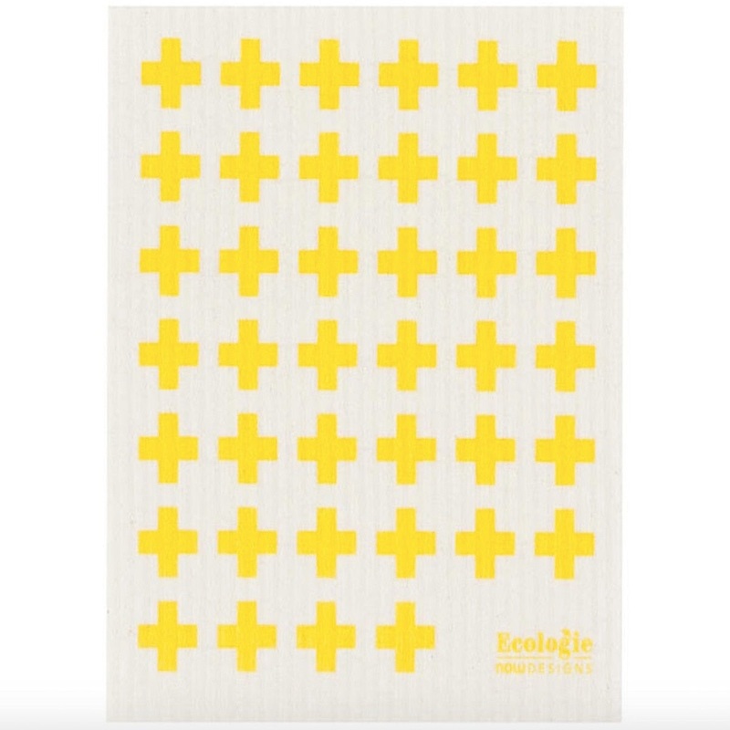 Swedish Dish Cloth - Lemon Yellow