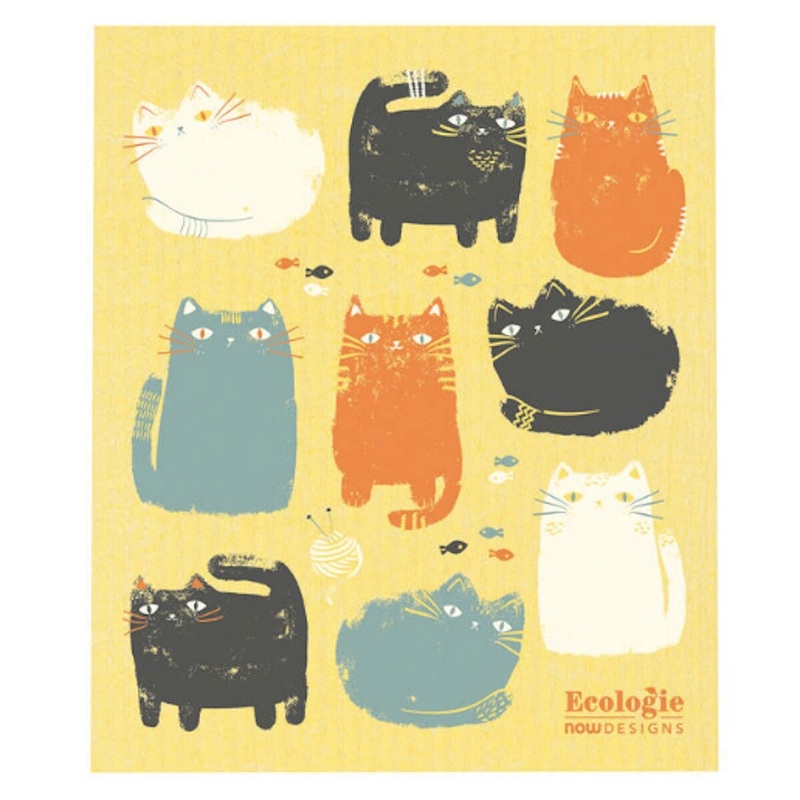 Swedish Dish Cloth - Purrfect Pals