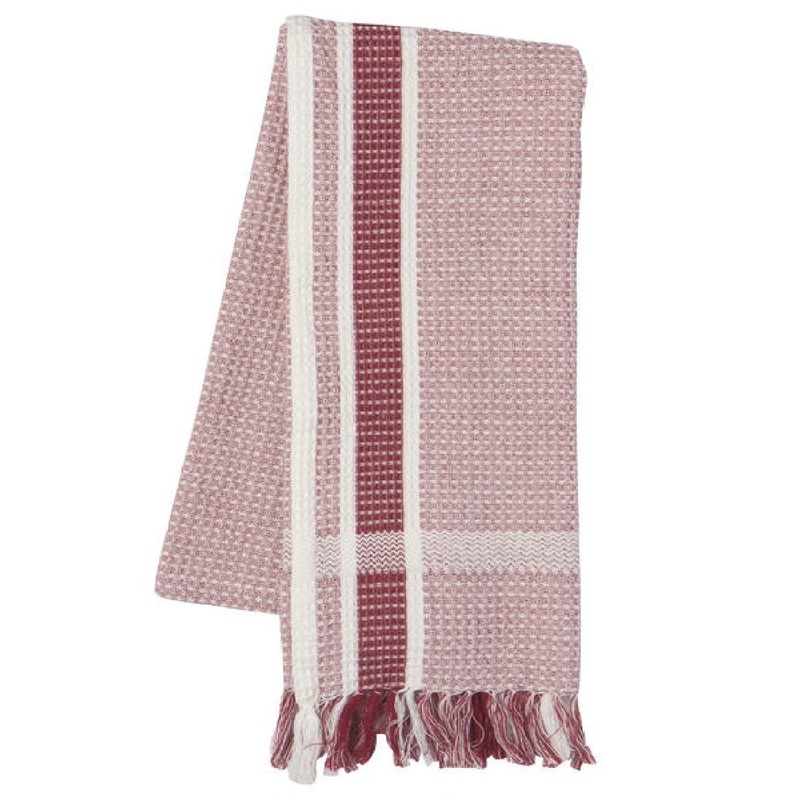 Waffle Tea Towel - Wine