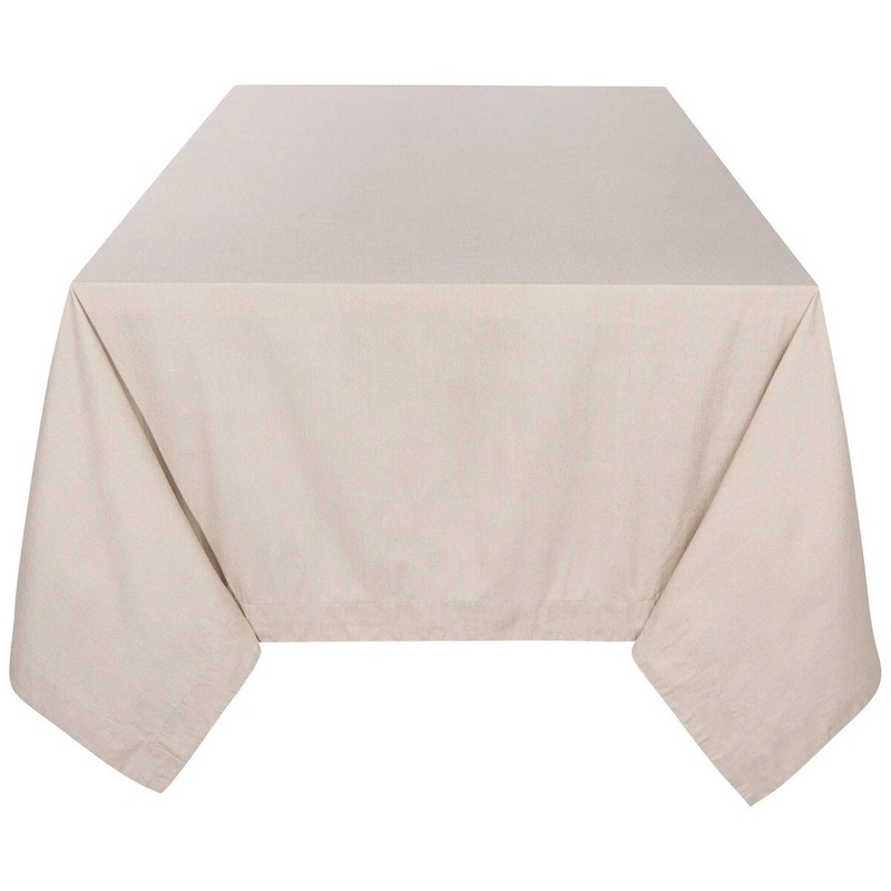 90" x 60" Dove Gray Table Cloth