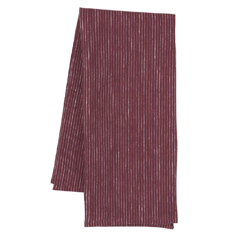 Heirloom Linen Dishtowel - Wine (dis)