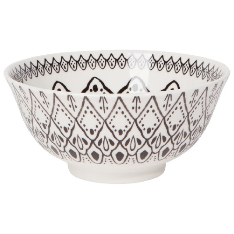 6" Bowl Stamped Harmony