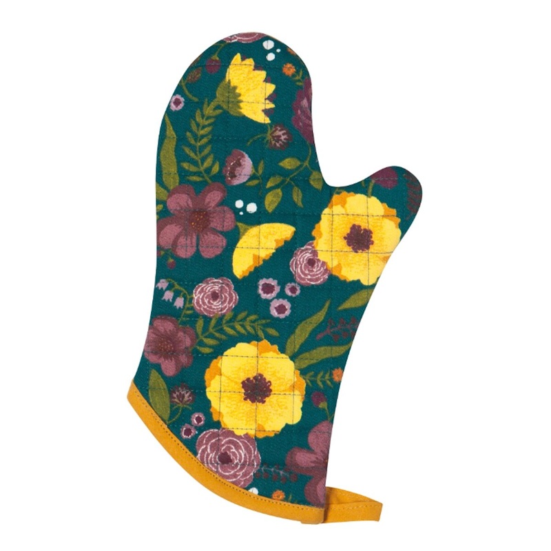 Adeline Floral Oven Mitt