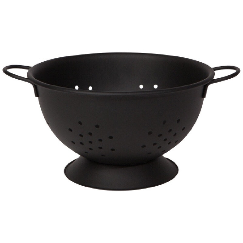 Black Colander - Large