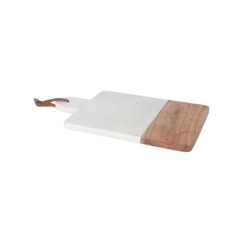 Marble/White Serving Paddle
