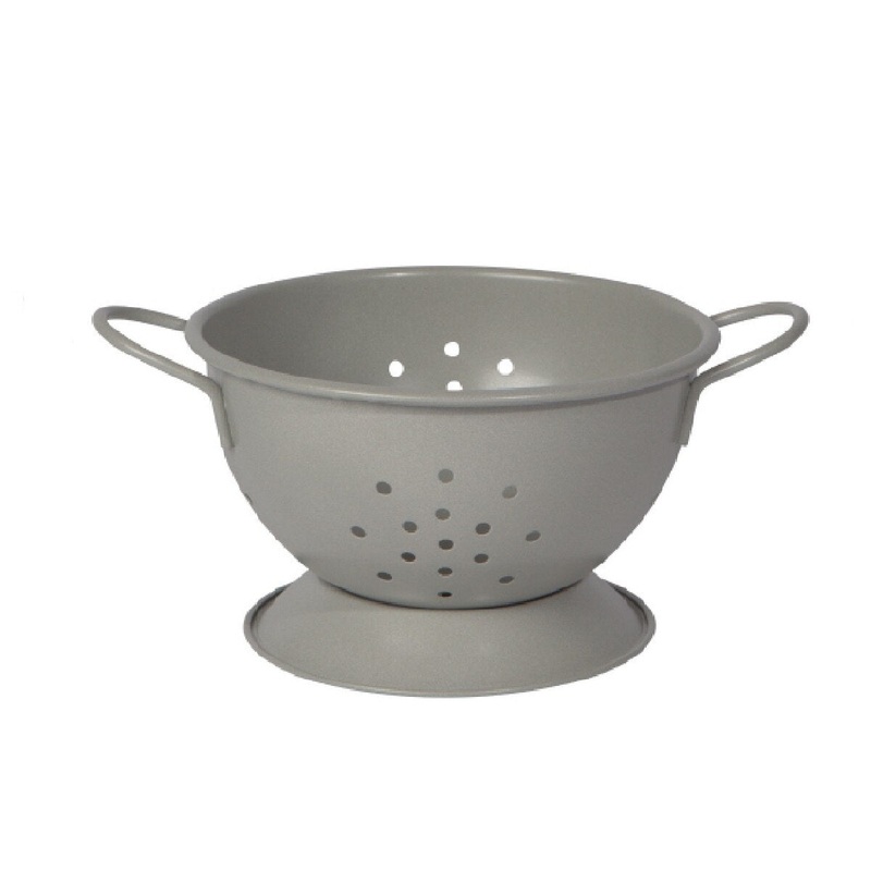 Matte Metal 1 Qt Colander - Fog (dis)