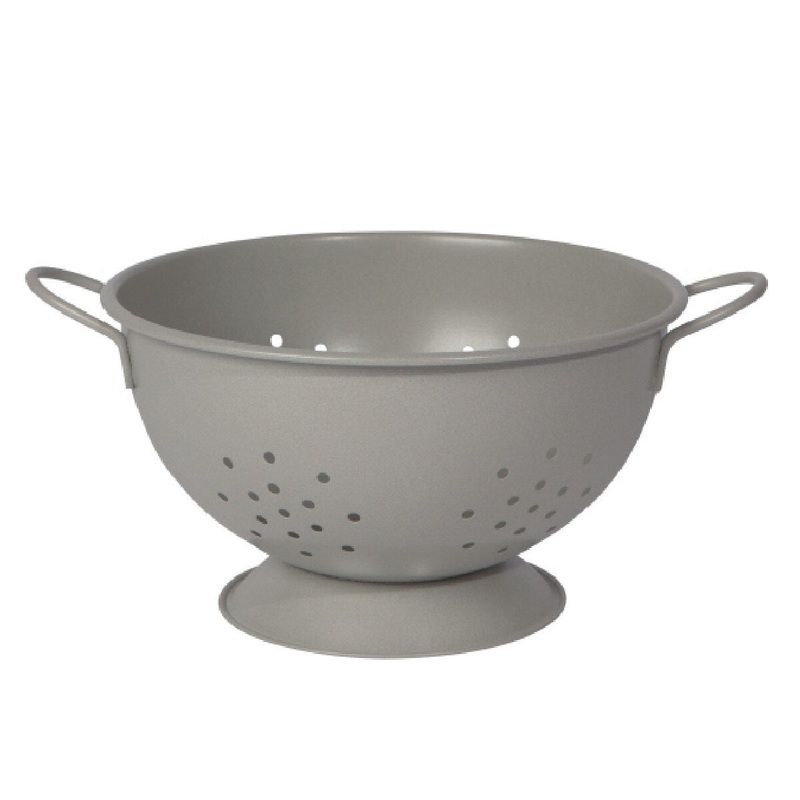Matte Metal 2.7 Qt Colander - Fog