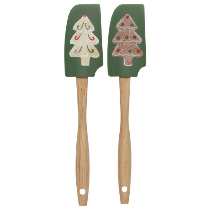 Mini Spatula - Set Of 2 - Christmas Cookies