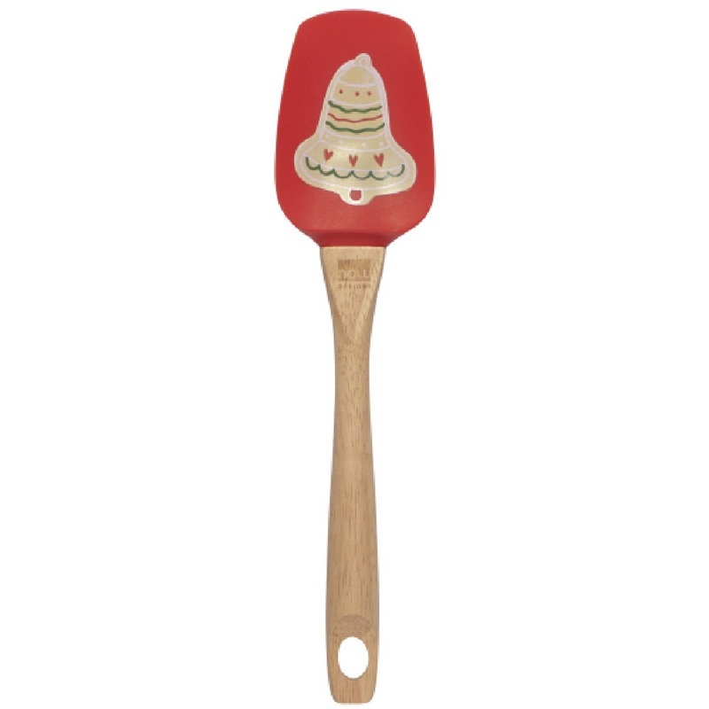Spoonula W/ Wood Handle - Christmas Cookies