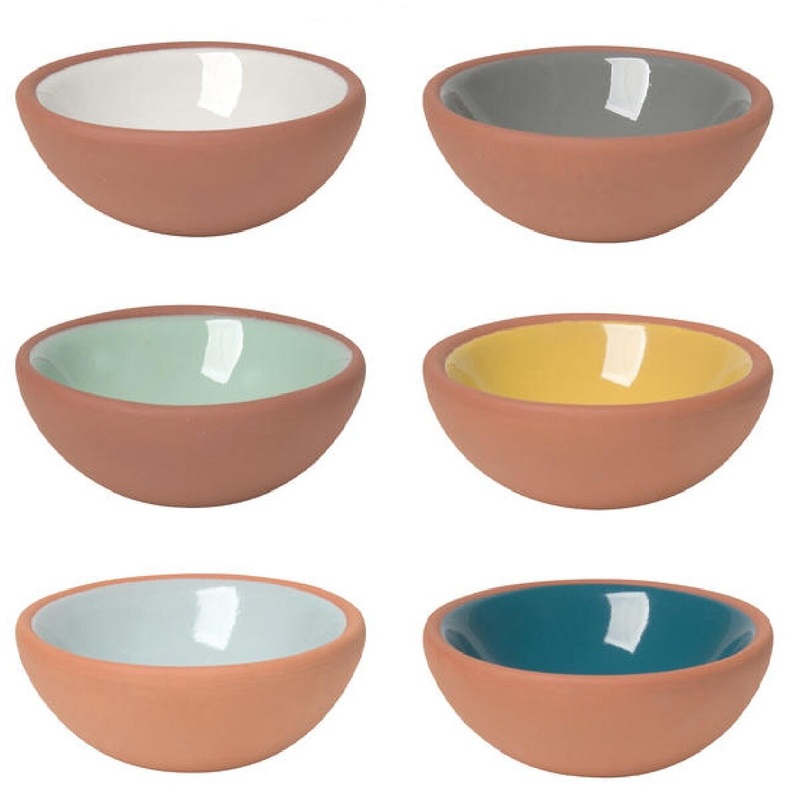 Terracotta Pinch Bowl - Set of 6