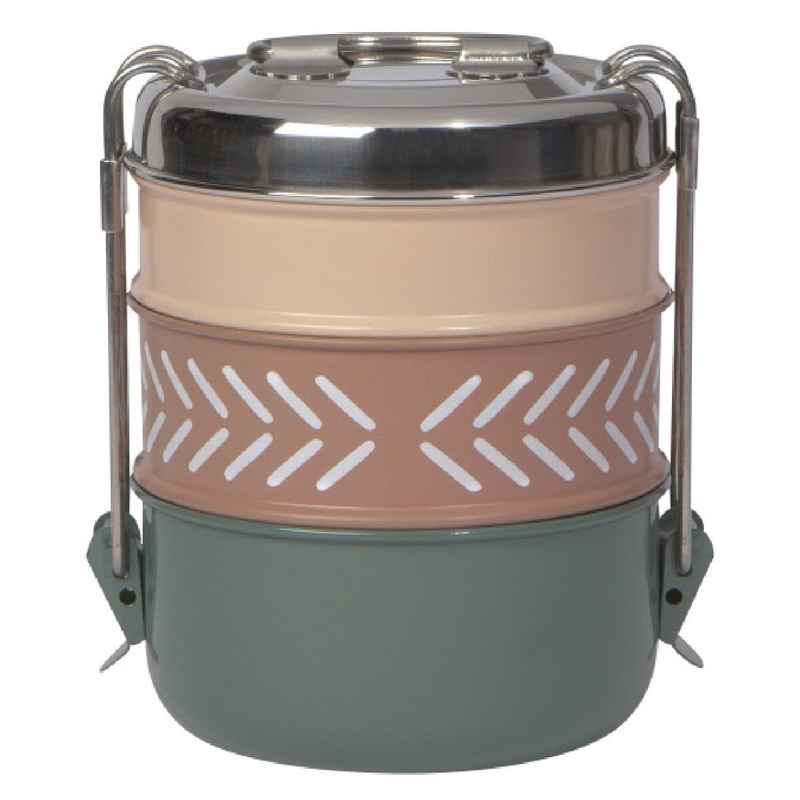 Tiffin Food Container - Clay