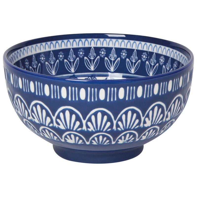 6" Porto Stamped Bowl Medium