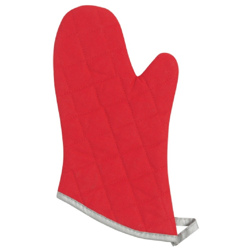 Flameguard 13" Oven Mitt - Red
