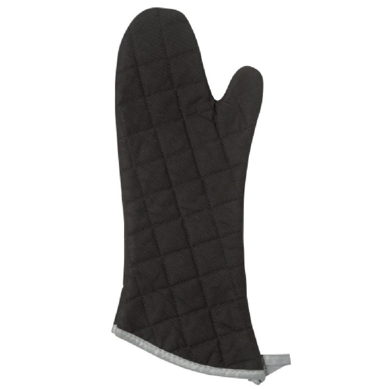 Flameguard 17" Oven Mitt - Black
