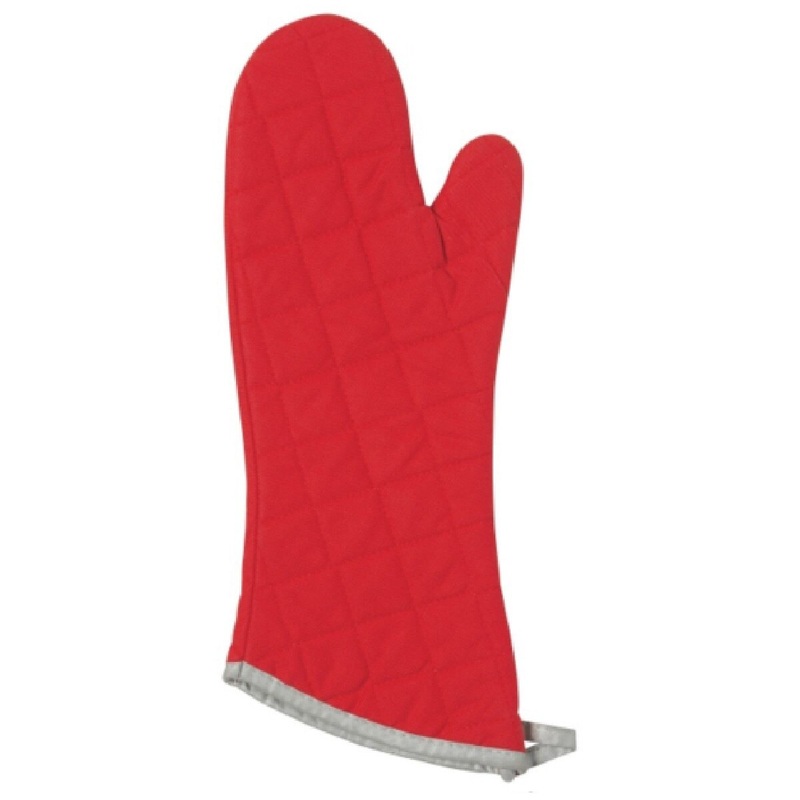 Flameguard 17" Oven Mitt - Red