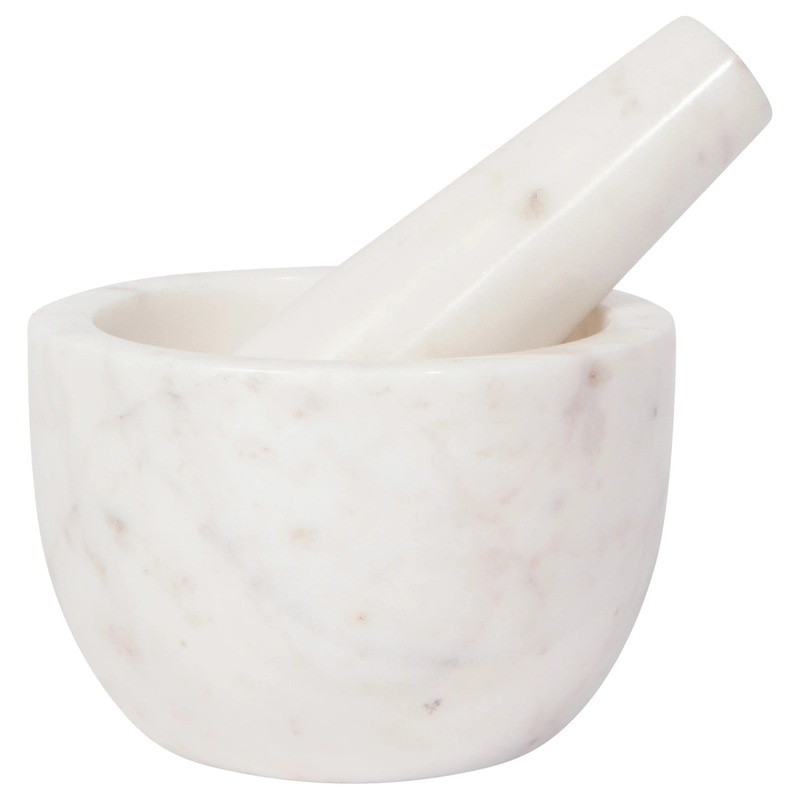 Marble Mortar And Pestle