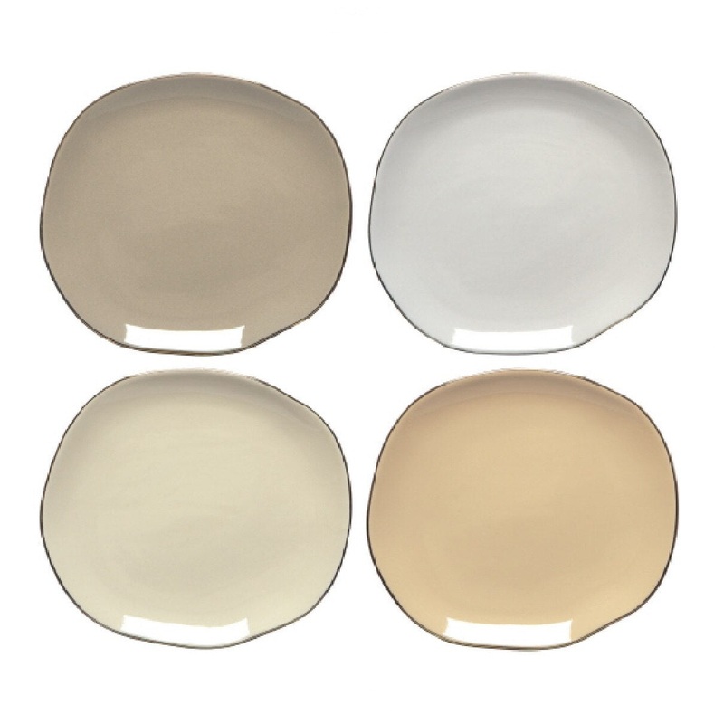Pebble Plates - Set of 4