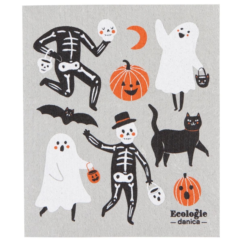 Swedish Dish Cloth- Boo Crew