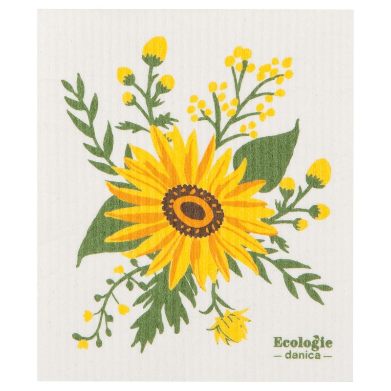 Swedish Dish Cloth - Sunflower Splendor