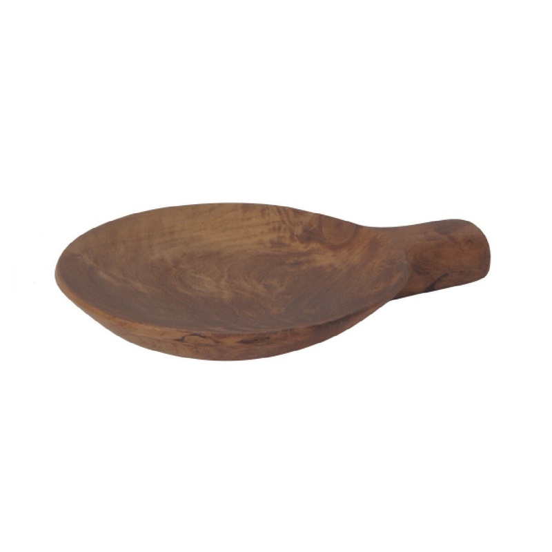 Teak Wood Paddle Tray - Small