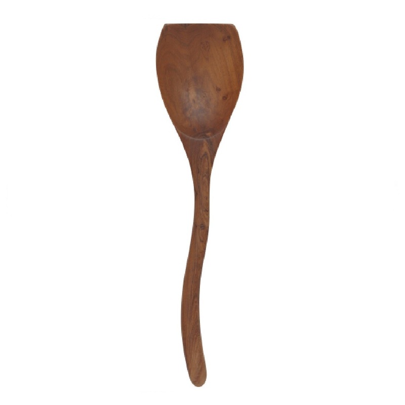 Teak Wood Wavy Shovel