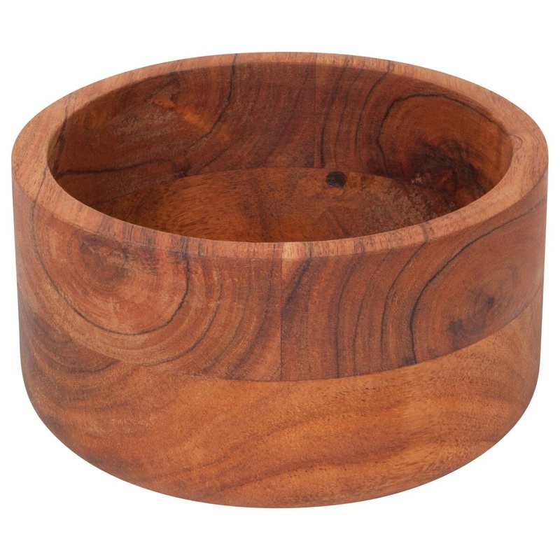 6" Acacia Wood Bowl