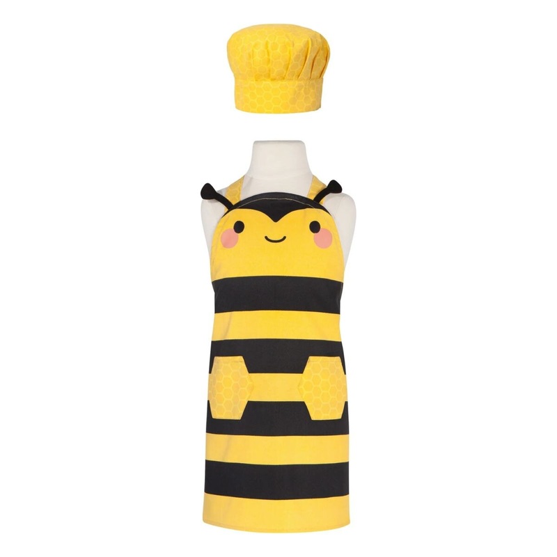 Bumblebee Daydream Kid's Apron & Hat Set