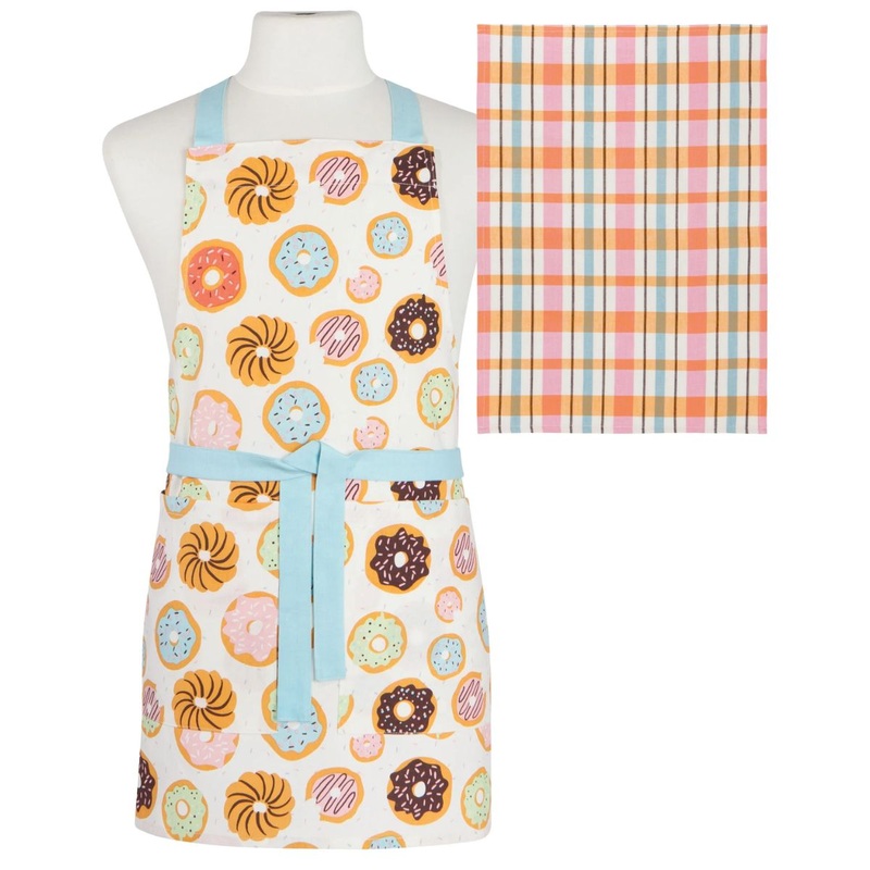 Donuts Apron & Dishtowel Set
