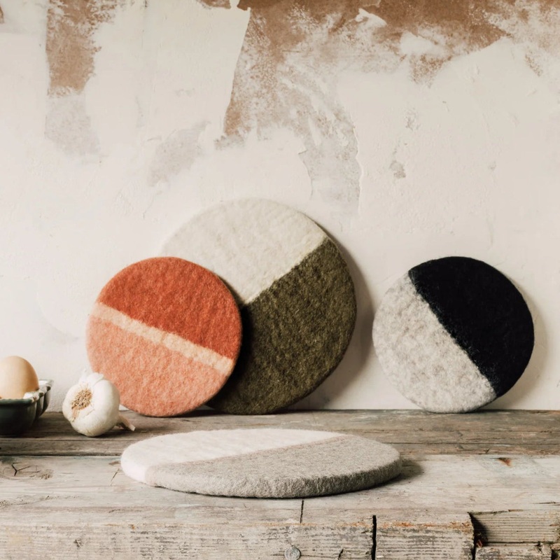 Dual Wool Trivet