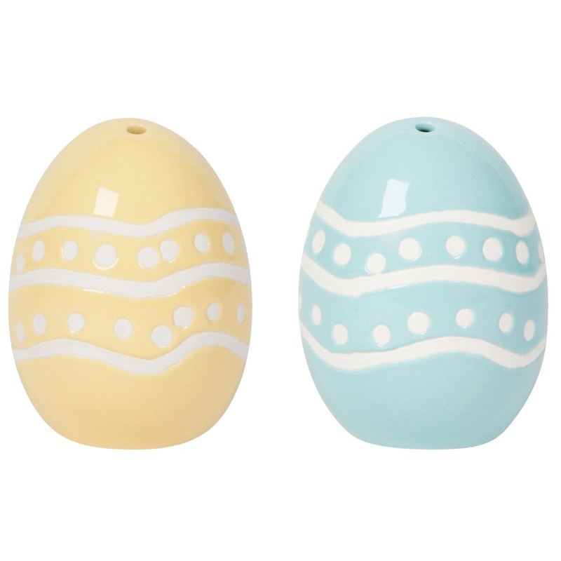Easter Eggs Salt and Pepper Shakers Set of 2