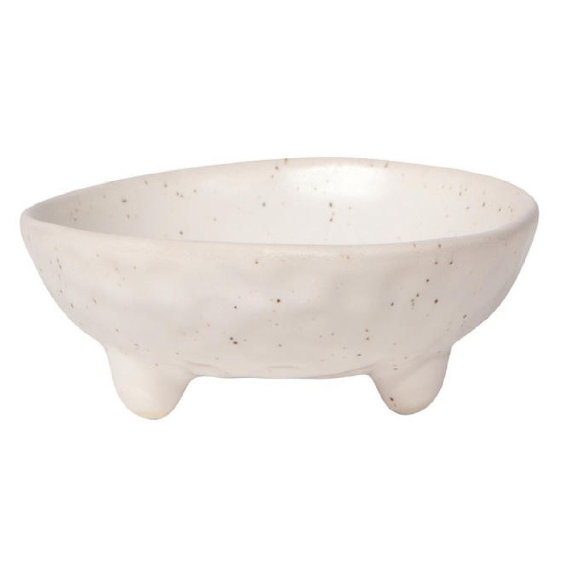 Terrain Sandstone Footed Bowl
