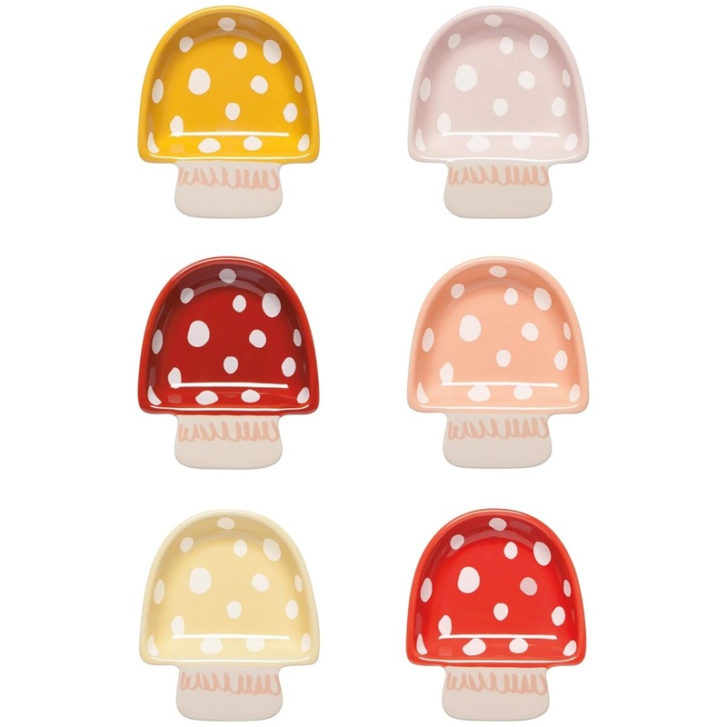 Toadstool Pinch Bowl Set