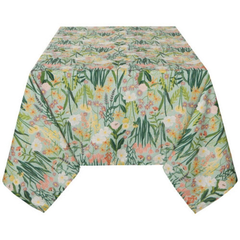 60" Bees & Bloom Table Cloth